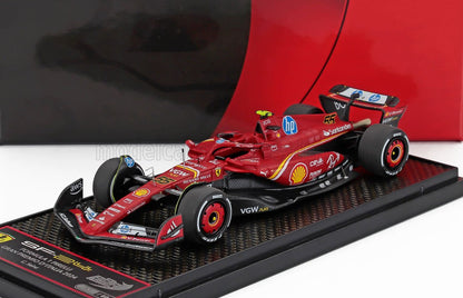 FERRARI - F1 SF-24 TEAM SCUDERIA FERRARI N 55 4° GP DI MONZA 2024 CARLOS SAINZ - ROSSO NERO