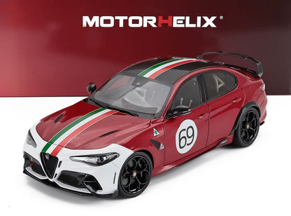 ALFA ROMEO - GIULIA GTAm N 69 RACING 2021 - ROSSO BIANCO