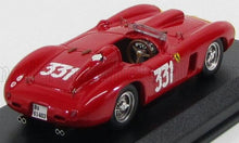 FERRARI - 290MM N 331 TARGA FLORIO GIRO DI SICILIA 1956 CASTELLOTTI - ROTA - RED YELLOW