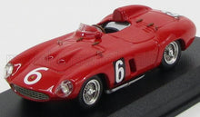 FERRARI - 750 MONZA SPIDER N 6 10h MESSINA 1955 CASTELLOTTI - TRINTIGNANT - RED