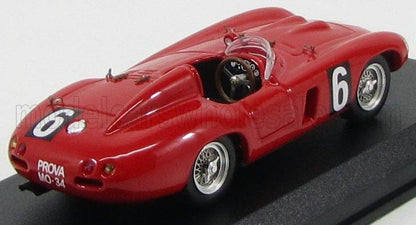 FERRARI - 750 MONZA SPIDER N 6 10h MESSINA 1955 CASTELLOTTI - TRINTIGNANT - RED