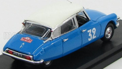 CITROEN - DS21 N 32 VINCITRICE DEL RALLY DI MONTECARLO (DAMES) 1966 POINETET - FOUGERAY - BLUETTE BIANCO
