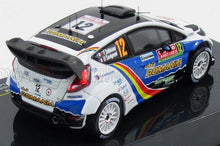 FORD ENGLAND  FIESTA RS WRC N 12 RALLY MONTECARLO 2014 F.DELECOUR - D.SAVIGNONI - BLU BIANCO NERO
