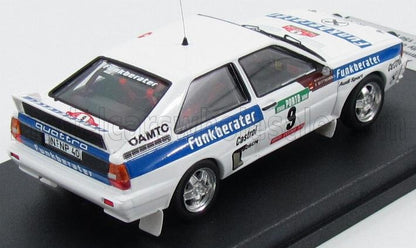 AUDI - QUATTRO FUNKBERATER N 9 7th RALLY OF PORTUGAL 1983 F.WITTMANN - P.DIEKMANN - WHITE BLUE