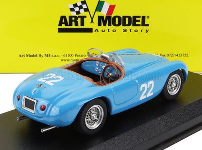 FERRARI - 166MM BARCHETTA SPIDER N 22 MONTECARLO 1952 L.FERRAUD - LIGHT BLUE