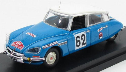 CITROËN - DS21 N 62 RALLY MONTECARLO 1970 SALOMON - SAINTIGNY - BLU AVORIO
