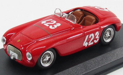FERRARI - 166MM BARCHETTA SPIDER Ch.0034 N 423 WINNER GIRO DI SICILIA 1952 MARZOTTO - MARINI - RED