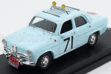 ALFA ROMEO - GIULIETTA TI N 71 RALLY MONTECARLO 1960 LOFFLER - JOHANSSON - AZZURRO