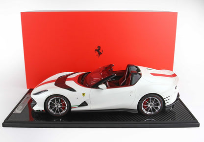 FERRARI 812 COMPETIZIONE IN SCALA 1/12 BIANCO ITALIA - Vroomi