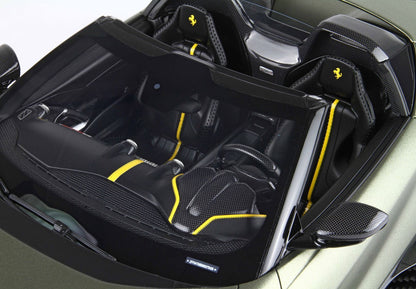 FERRARI 812 COMPETIZIONE IN SCALA 1/12 VERDE MANZONI OPACO - Vroomi