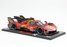 FERRARI 499P VINCITRICE DELLA 24 ORE DI LE MANS 2023 AUTO N.51 CON USURA DA GARA PIER GUIDI-CALADO-GIOVINAZZI - Vroomi