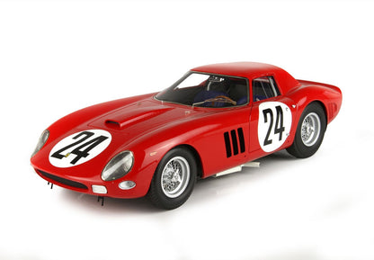 Red classic race car with number 24 on hood and door, available through Vroomi platform