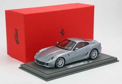 FERRARI 599 GTB FIORANO 2006 CAMBIO AUTOMATICO - FATTO IN ITALIA GRIGIO TITANIO INTERNI BORDEAUX - Vroomi