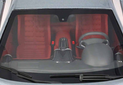 FERRARI 599 GTB FIORANO 2006 CAMBIO AUTOMATICO - FATTO IN ITALIA GRIGIO TITANIO INTERNI BORDEAUX - Vroomi