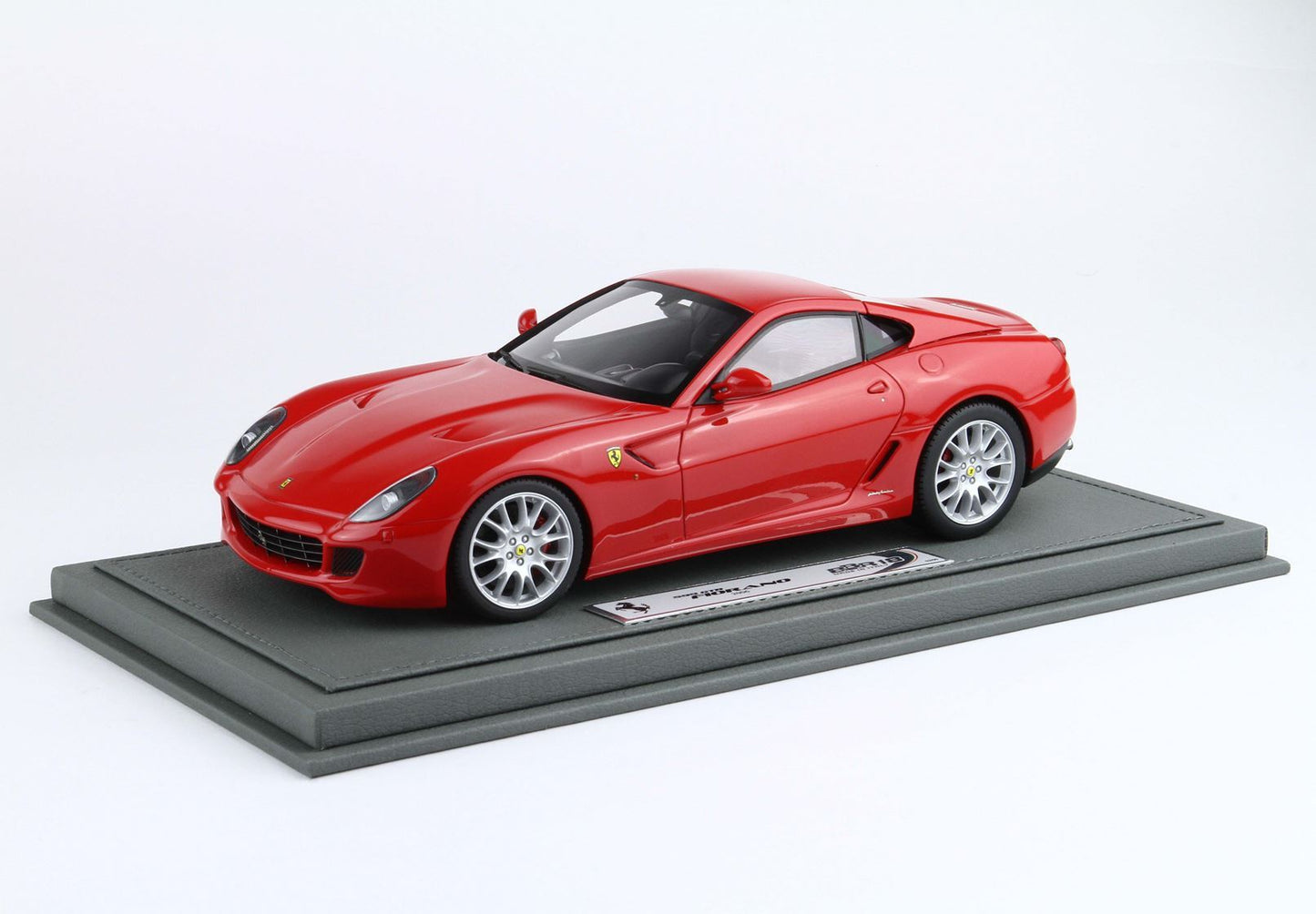 FERRARI 599 GTB FIORANO 2006 CAMBIO MANUALE - FATTA IN ITALIA ROSSO CORSA - INTERNI NERI - Vroomi