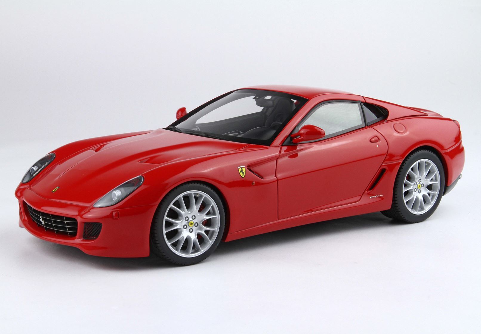 FERRARI 599 GTB FIORANO 2006 CAMBIO MANUALE - FATTA IN ITALIA ROSSO CORSA - INTERNI NERI - Vroomi