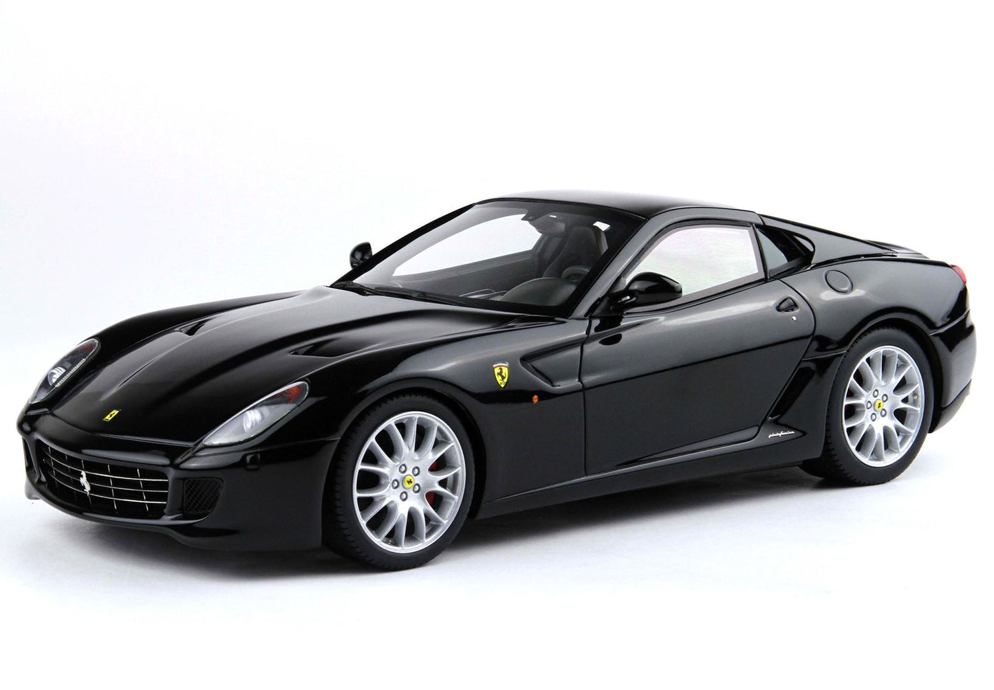 FERRARI 599 GTB FIORANO 2006 CAMBIO MANUALE - FATTA IN ITALIA NERO DS - Vroomi