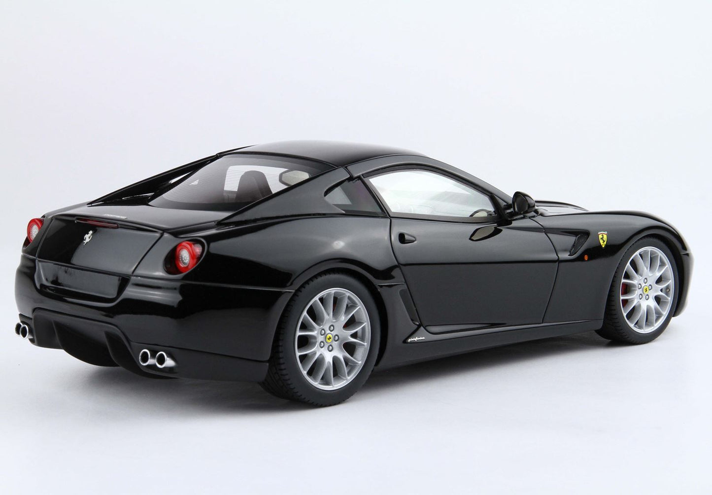 FERRARI 599 GTB FIORANO 2006 CAMBIO MANUALE - FATTA IN ITALIA NERO DS - Vroomi