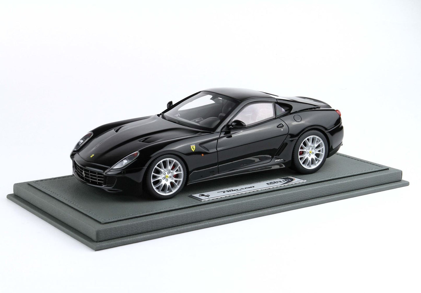 FERRARI 599 GTB FIORANO 2006 CAMBIO MANUALE - FATTA IN ITALIA NERO DS - Vroomi