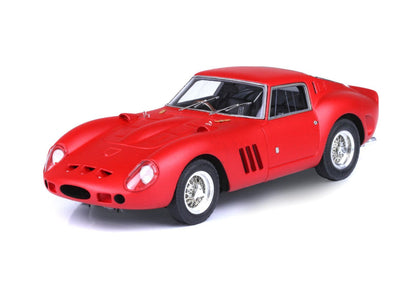 Red vintage sports car model with wire-spoke wheels, available on Vroomi platform