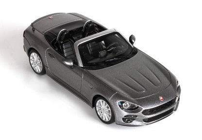 FIAT 124 SPIDER GRIGIO ARGENTO - Vroomi
