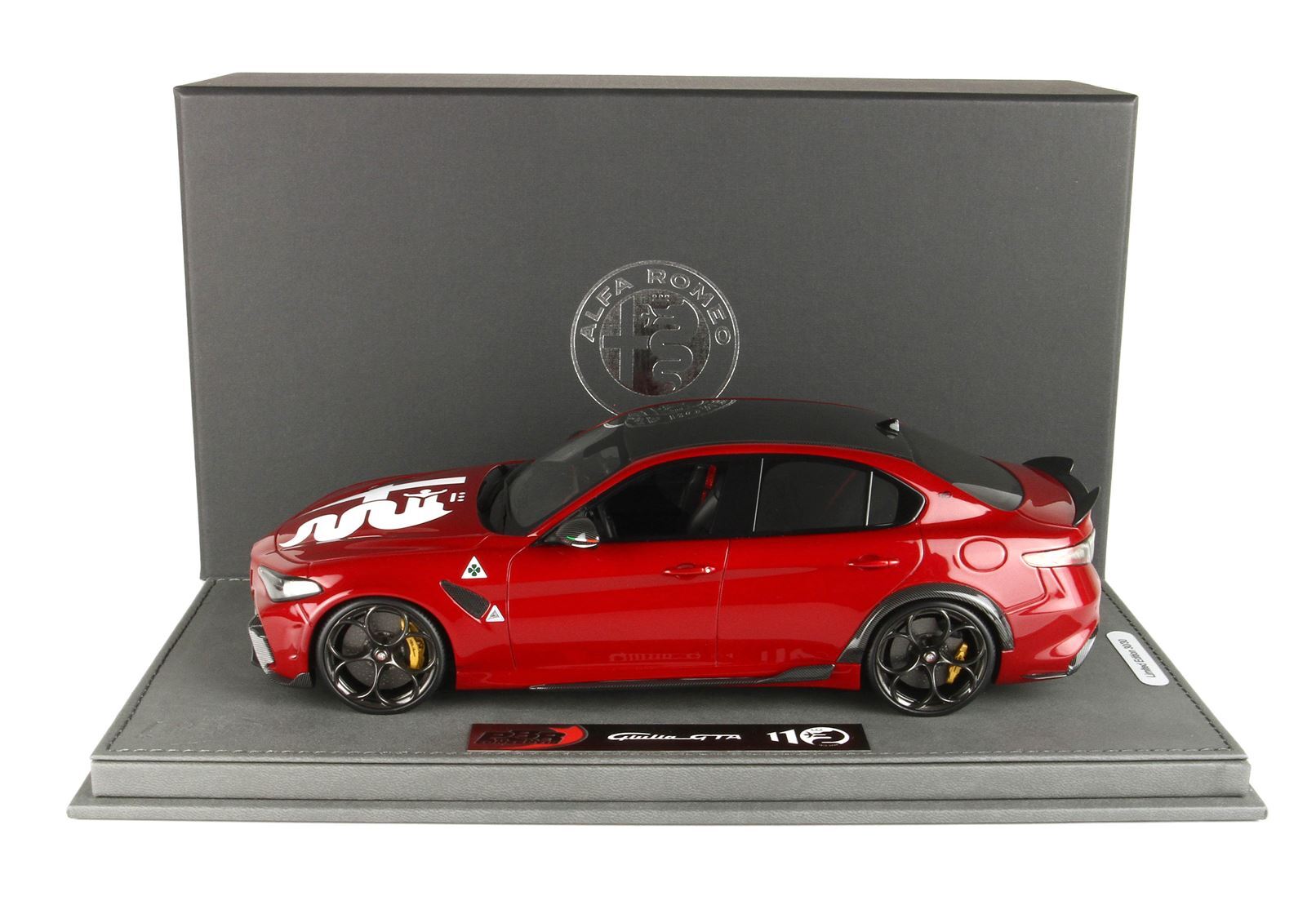 ALFA ROMEO GIULIA GTA VERSIONE SPECIALE ROSSO COMPETIZIONE - Vroomi