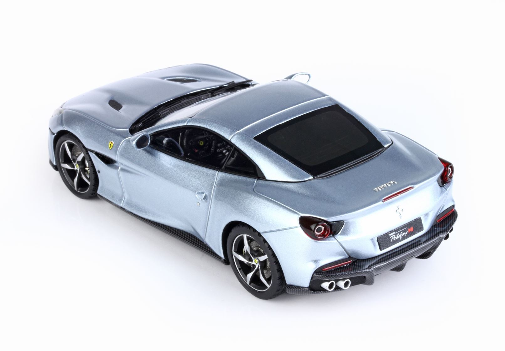 FERRARI PORTOFINO M SPIDER TETTO CHIUSO GRIGIO ALLOY - Vroomi