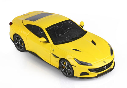 FERRARI PORTOFINO M SPIDER TETTO CHIUSO GIALLO MODENA - Vroomi