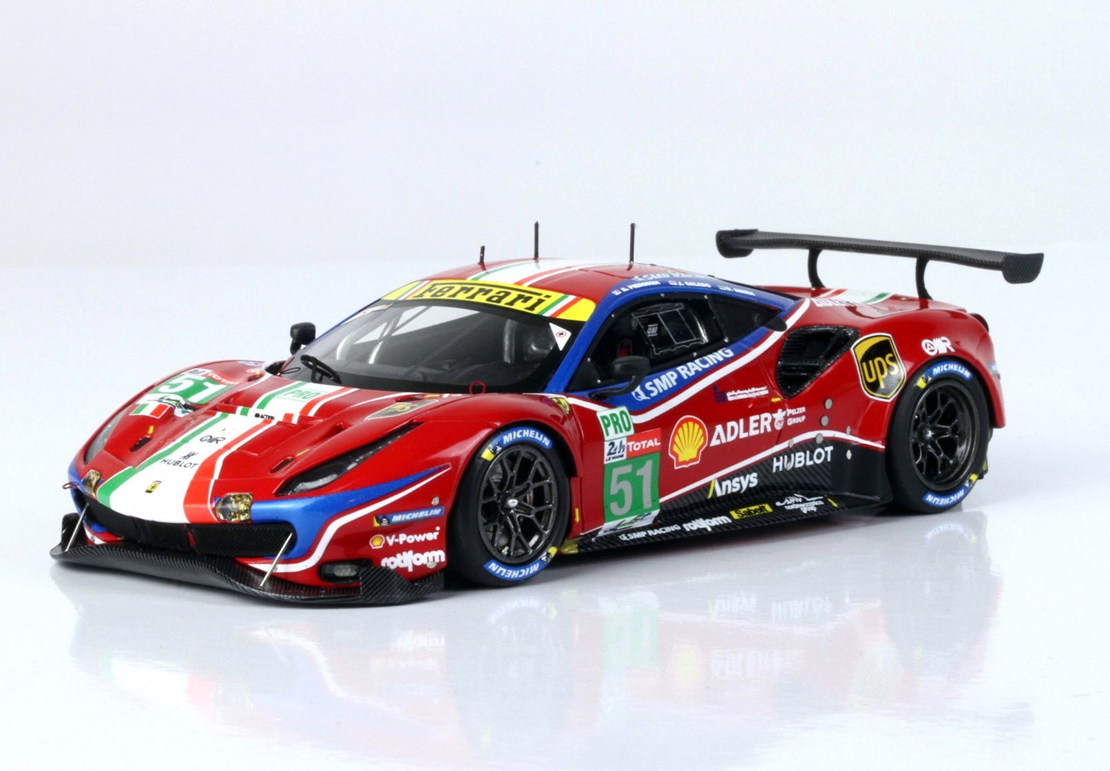 FERRARI 488LM GTE PRO TEAM AF CORSE 24 ORE DI LE MANS 2020 - Vroomi