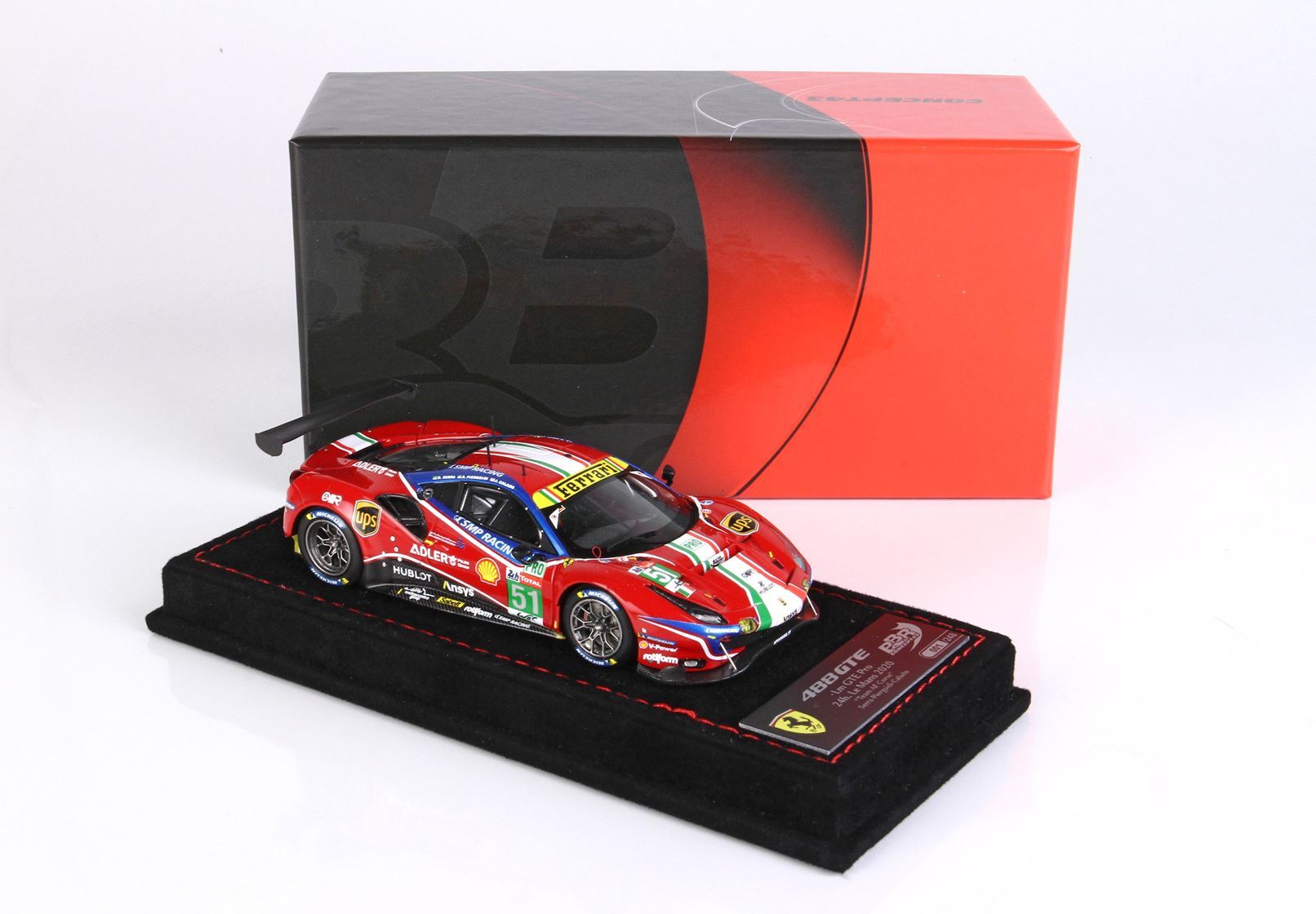 FERRARI 488LM GTE PRO TEAM AF CORSE 24 ORE DI LE MANS 2020 - Vroomi