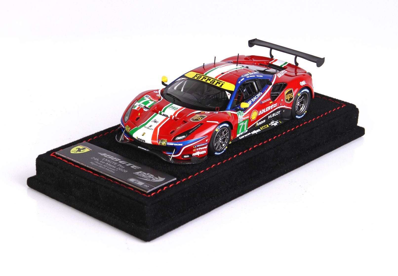 FERRARI 488LM GTE PRO TEAM AF CORSE 24 ORE DI LE MANS 2020 - Vroomi