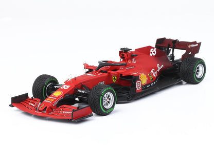 FERRARI SF21 GRAN PREMIO DEL MADE IN ITALY E DELL'EMILIA ROMAGNA CARLOS SAINZ VERSIONE PIOGGIA - Vroomi
