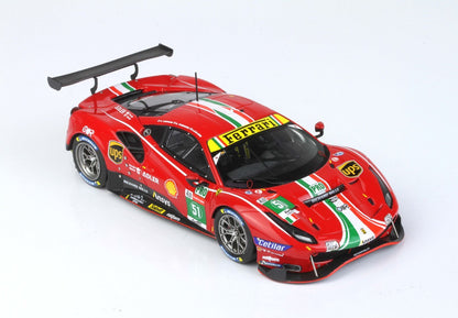 FERRARI 488 GTE LMGTE TEAM AF CORSE VINCE LA 24 ORE DI LE MANS 2021 AUTO N. 51 - Vroomi