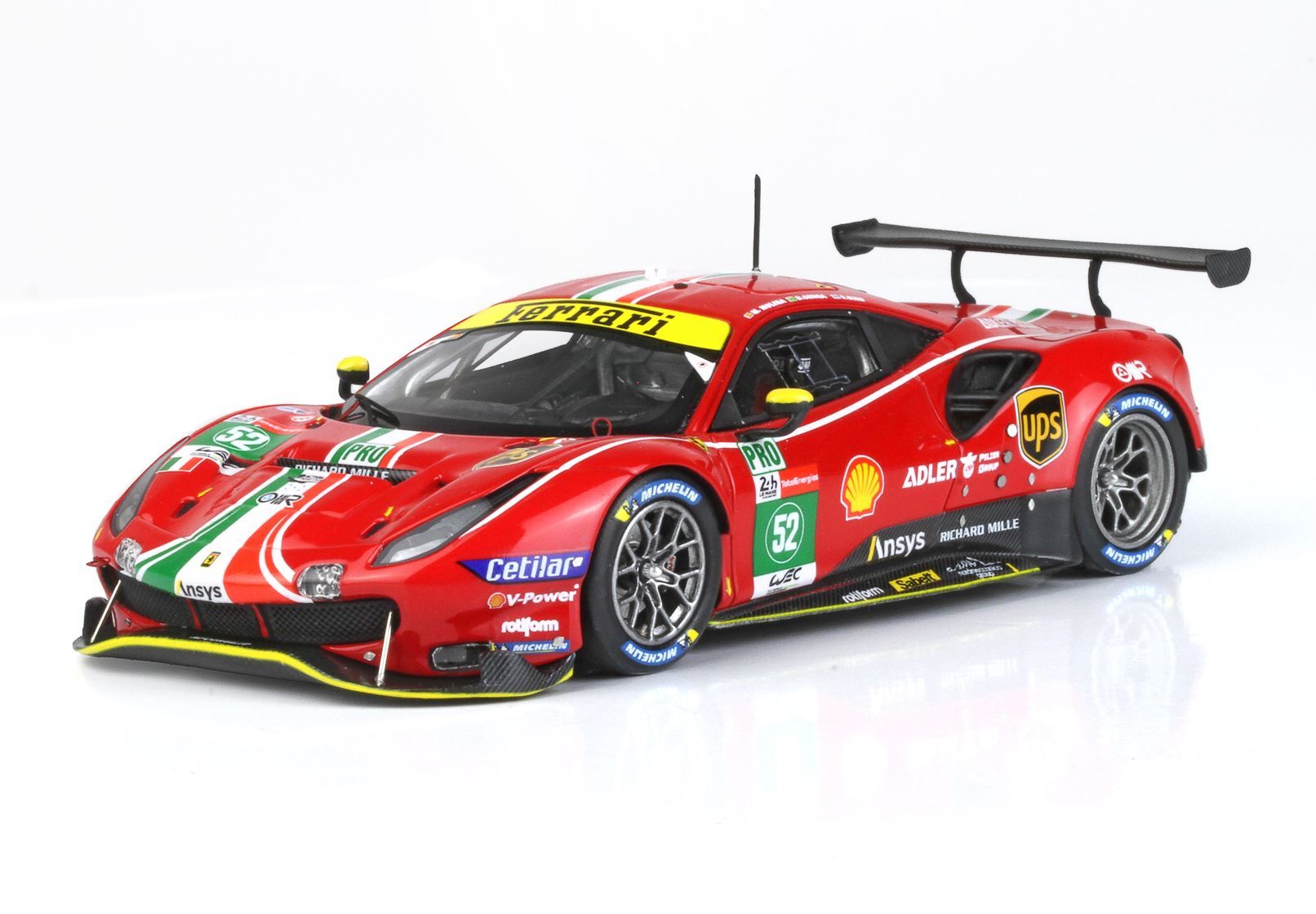 FERRARI 488 GTE LMGTE TEAM AF CORSE 24H LE MANS 2021 AUTO N. 52 - Vroomi