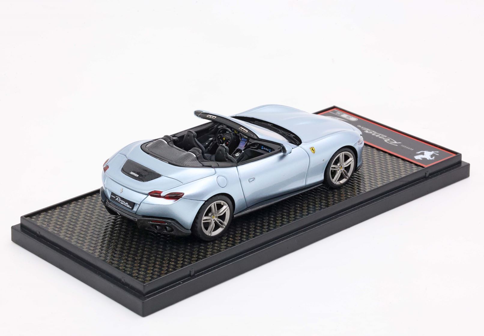 FERRARI ROMA SPIDER GRIGIO ALLOY - Vroomi