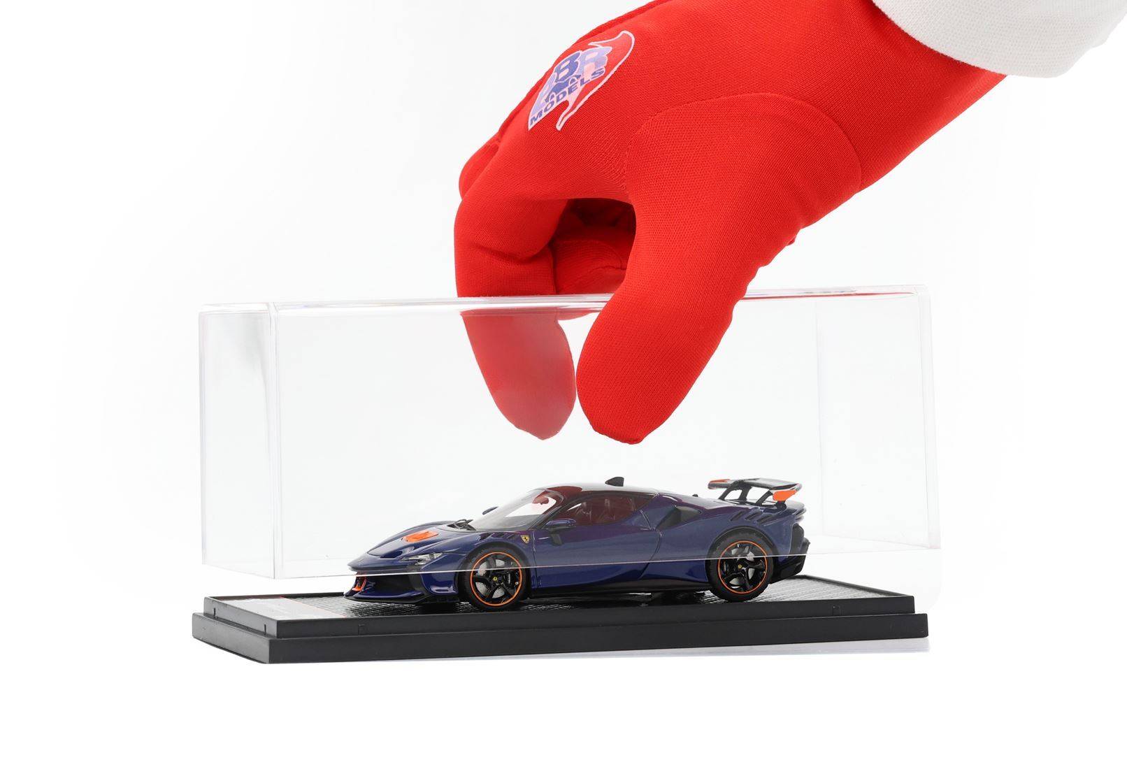 FERRARI SF90 XX STRADALE BLU ELETTRICO - Vroomi