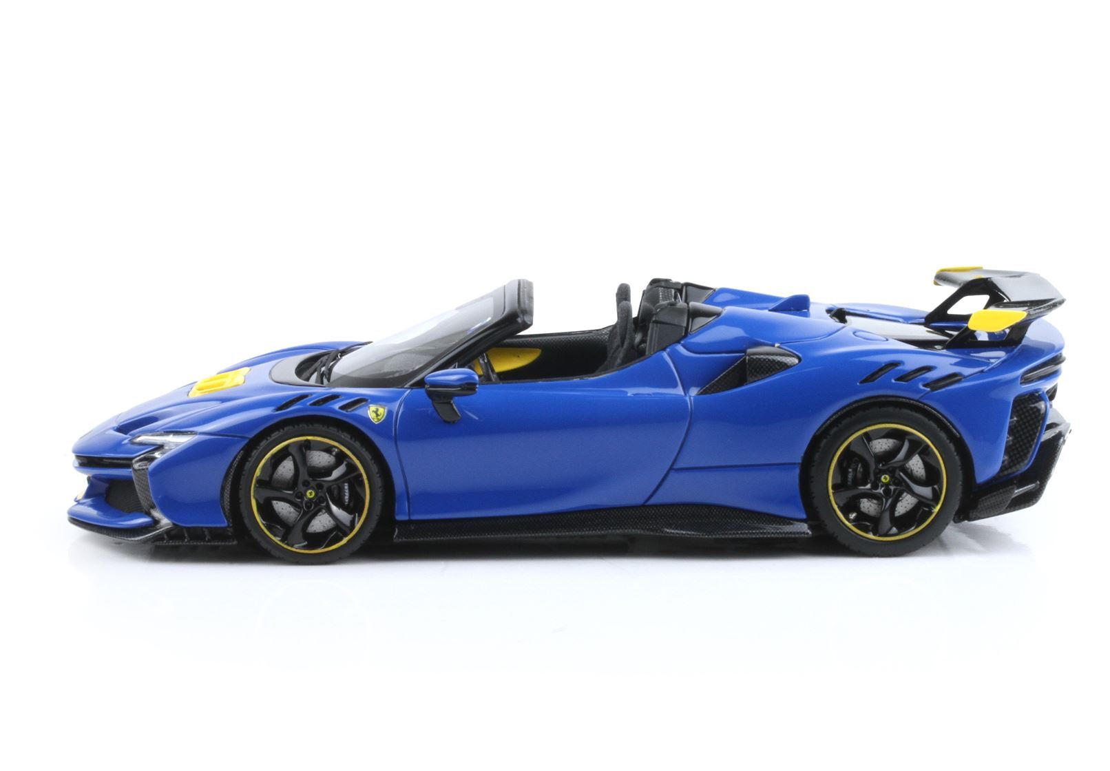 FERRARI SF90 XX SPIDER AZZURRO DINO E GIALLO - Vroomi