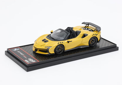 FERRARI SF90 XX SPIDER CERCHI IN CARBONIO GIALLO MONTECARLO - Vroomi