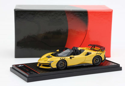 FERRARI SF90 XX SPIDER CERCHI IN CARBONIO GIALLO MONTECARLO - Vroomi