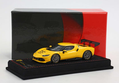FERRARI 296 CHALLENGE 2023 GIALLO MODENA - BASE ALCANTARA - Vroomi