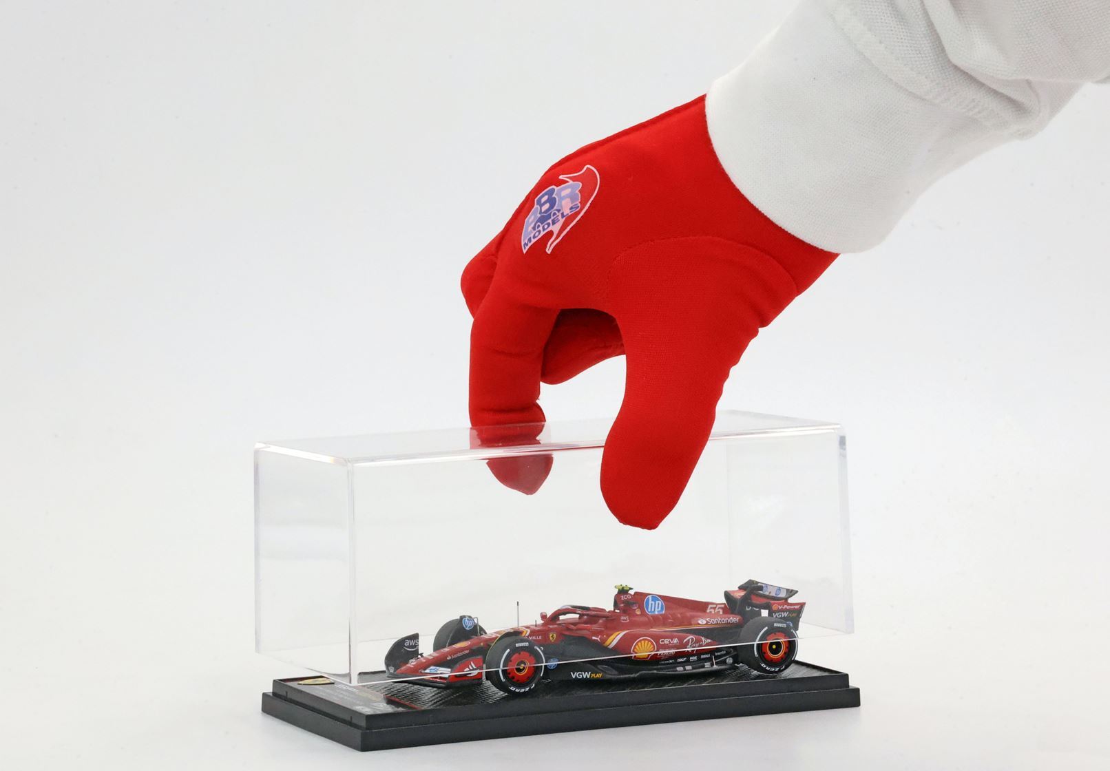 FERRARI SF24 GP DI MONACO 2024 SAINZ TERZO CLASSIFICATO - Vroomi