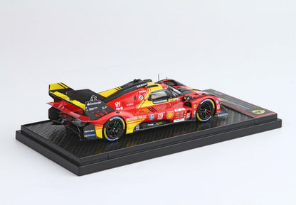 FERRARI 499P AUTO N. 51 - 3° POSTO ALLA 24 ORE DI LE MANS 2024 PILOTI PIER GUIDI GIOVINAZZI CALADO - Vroomi