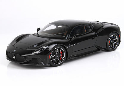 MASERATI MC20 DIECAST FULL OPEN NERO ENIGMA - Vroomi