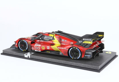 FERRARI 499P 24H LE MANS CAR N. 50 2023 EDIZIONE LIMITATA SPORCA FINE GARA - Vroomi