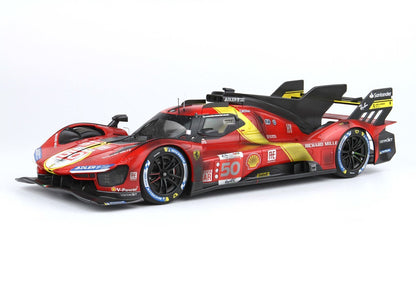 FERRARI 499P 24H LE MANS CAR N. 50 2023 EDIZIONE LIMITATA SPORCA FINE GARA - Vroomi