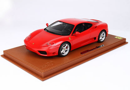 FERRARI 360 MODENA 1999 ROSSO CORSA 322 CAMBIO F1-INTERNI NERI - Vroomi