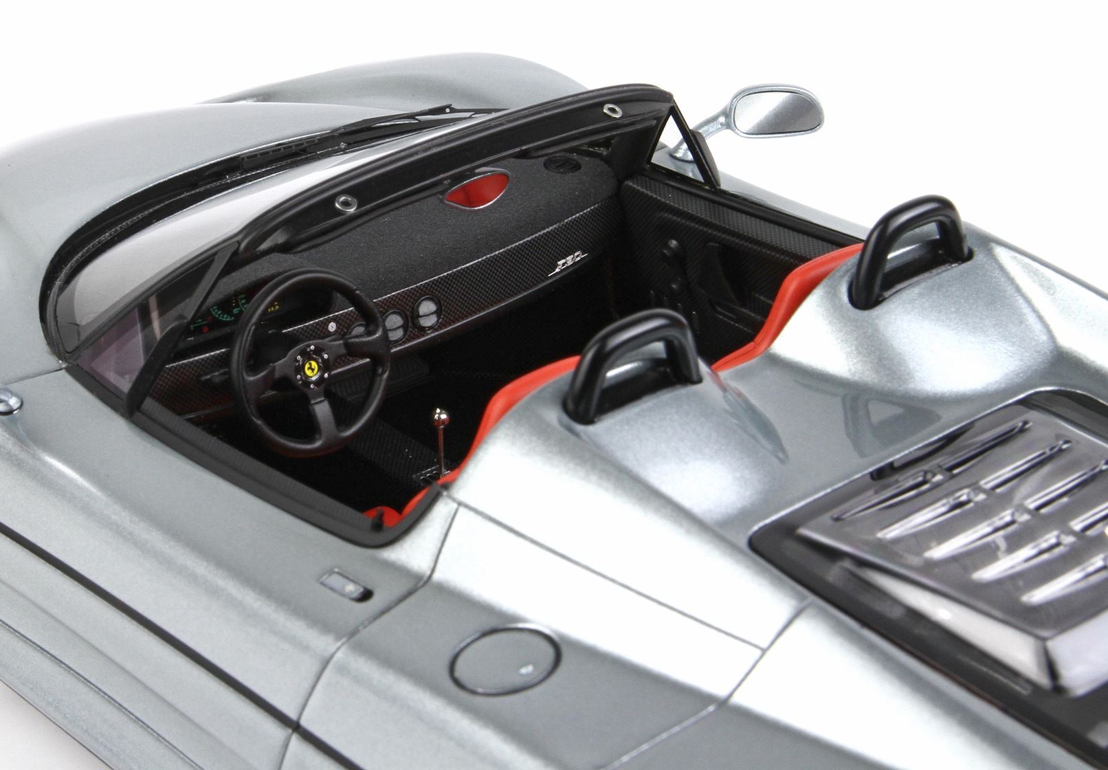 FERRARI F50 COUPE 1995 VERSIONE SPIDER GRIGIO TITANIO 740 - Vroomi