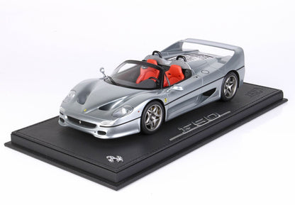 FERRARI F50 COUPE 1995 VERSIONE SPIDER GRIGIO TITANIO 740 - Vroomi