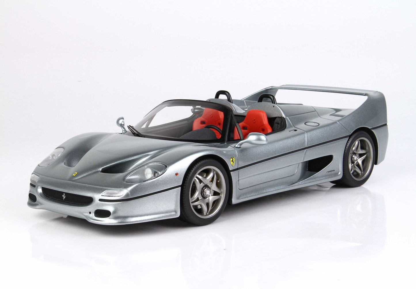 FERRARI F50 COUPE 1995 VERSIONE SPIDER GRIGIO TITANIO 740 - Vroomi