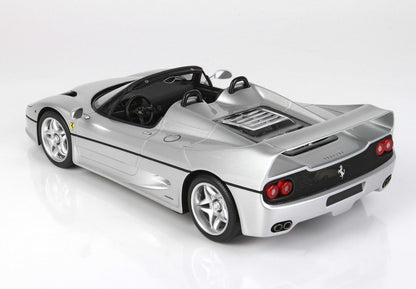 FERRARI F50 COUPE 1995 VERSIONE SPIDER ARGENTO NURBURGRING METALLIZZATO - Vroomi